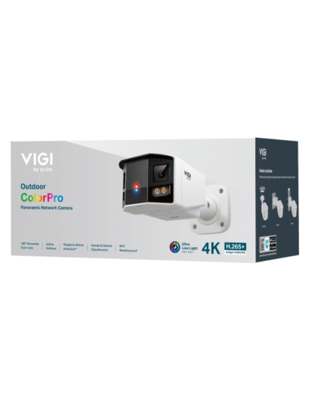 TP-Link InSight S385DPS Bala (forma) Cámara de seguridad IP Exterior 5456 x 1520 Pixeles Pare