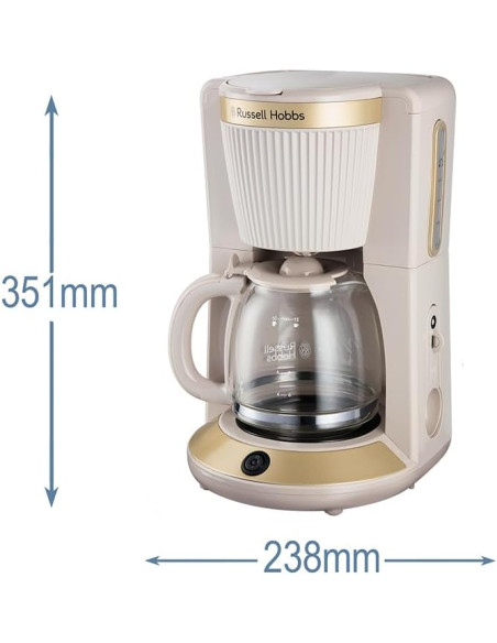 CAFETERA DE GOTEO BRONTË PIEDRA RUSSELL HOBBS 26781-56