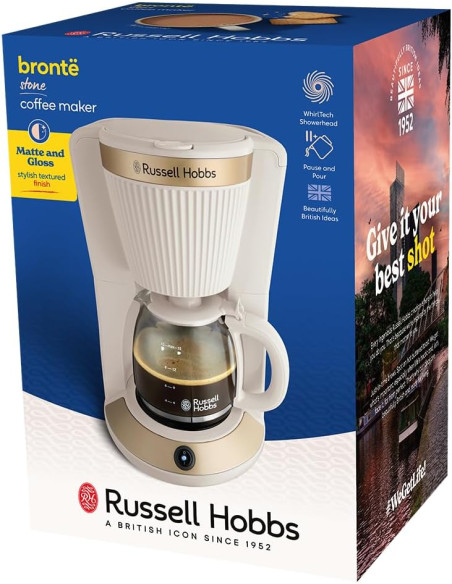 CAFETERA DE GOTEO BRONTË PIEDRA RUSSELL HOBBS 26781-56