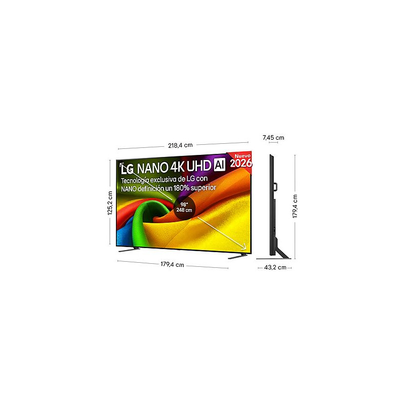 TV UHD LG 98NU900B6LB