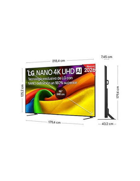 TV UHD LG 98NU900B6LB