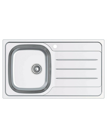 Fregadero inox Cata CDP1ED