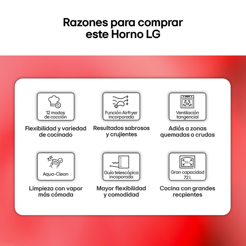 Horno MF Lg WS5D7210S Horno MF Lg WS5D7210S