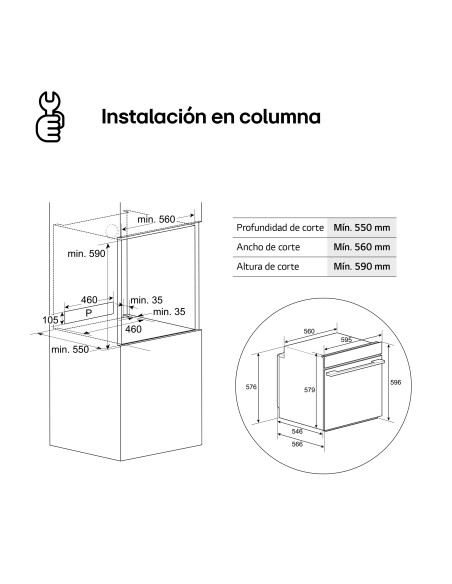Horno MF Lg WS5D7210S