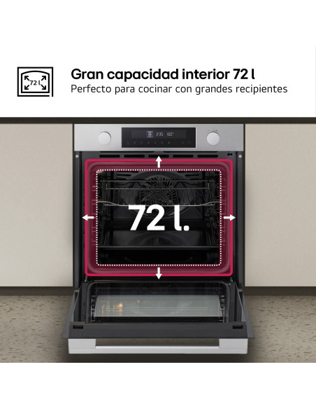 Horno MF pirolitico Lg WS5D7230S