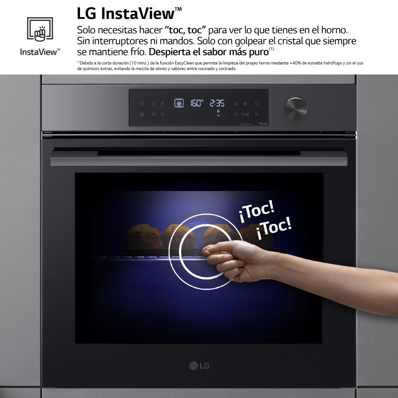 Horno MF pirolitico Lg WS7D7632WB Horno MF pirolitico Lg WS7D7632WB