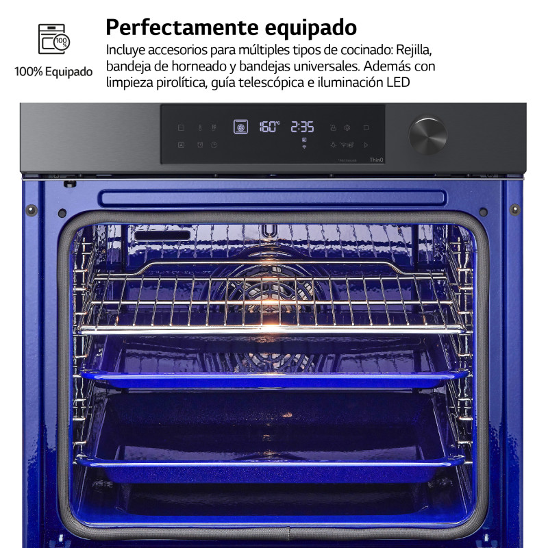 Horno MF pirolitico Lg WS7D7632WB Horno MF pirolitico Lg WS7D7632WB