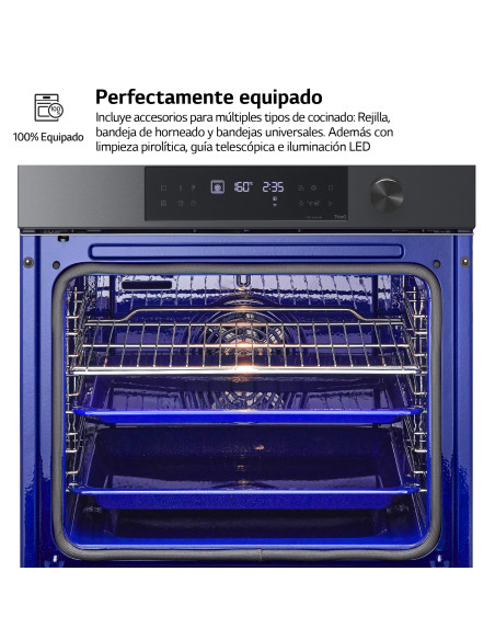 Horno MF pirolitico Lg WS7D7632WB