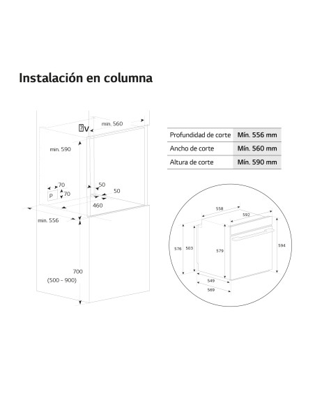 Horno MF pirolitico Lg WS9D7651WS