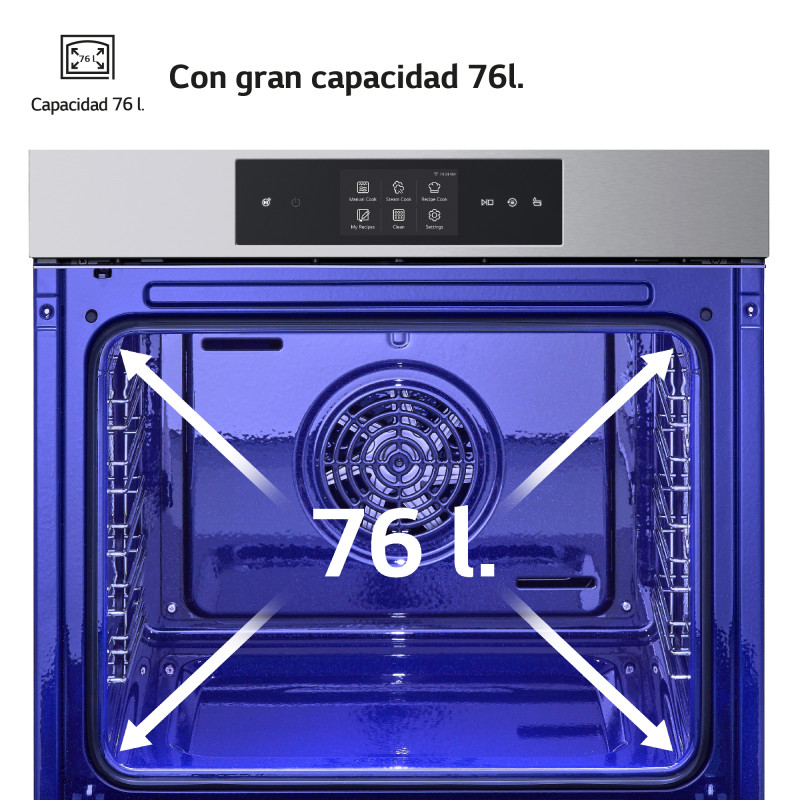 Horno MF pirolitico Lg WS9D7651WS Horno MF pirolitico Lg WS9D7651WS