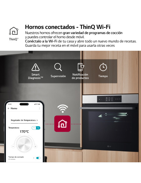 Horno MF pirolitico Lg WS9D7651WS