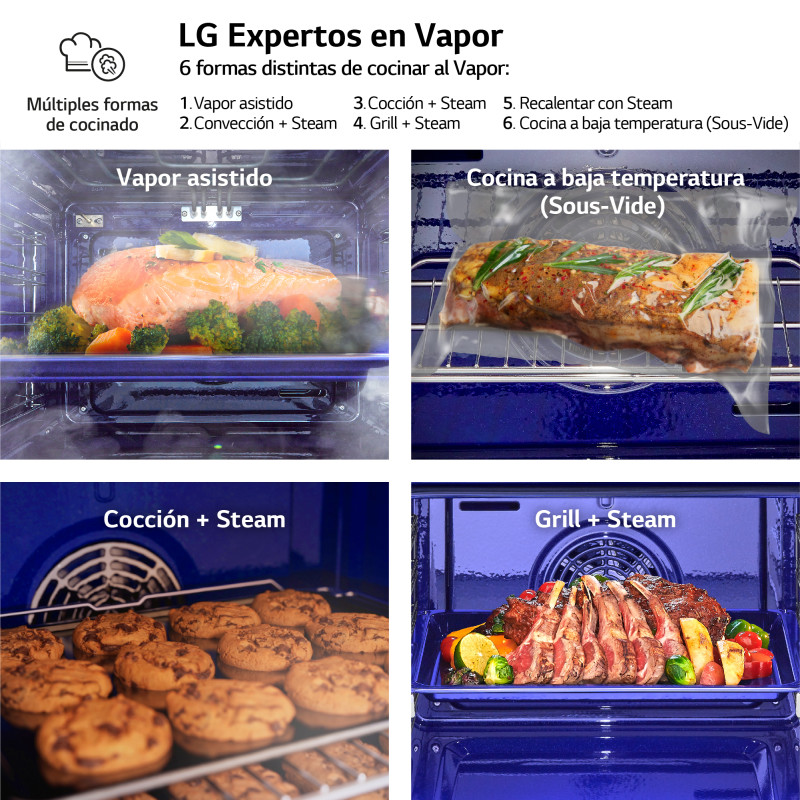 Horno MF Lg WS9D7672WM Horno MF Lg WS9D7672WM