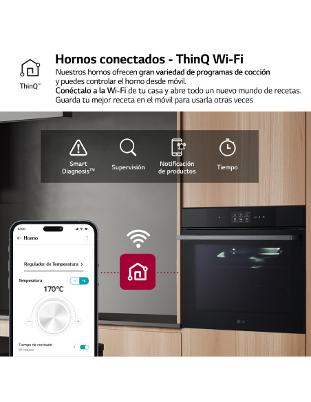 Horno MF Lg WS9D7672WM