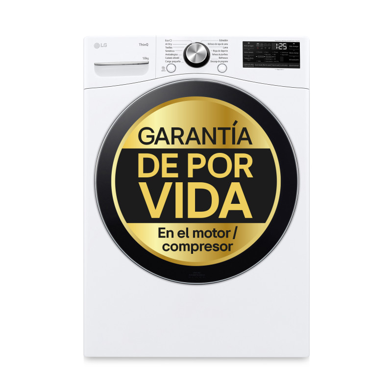 Secadora Lg RH18U8AVCW Secadora Lg RH18U8AVCW
