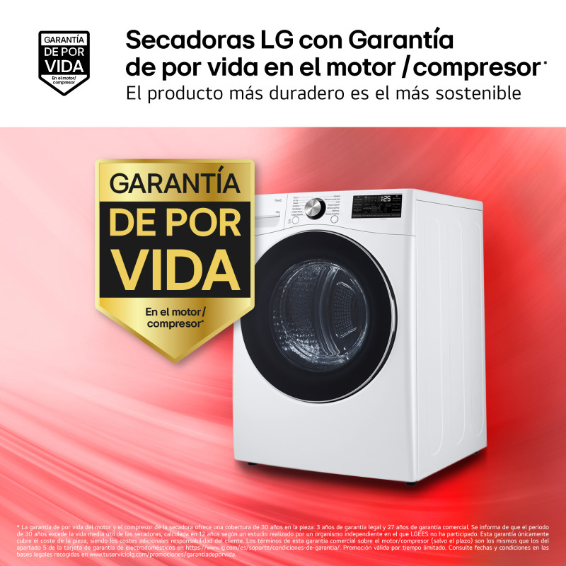 Secadora Lg RH18U8AVCW Secadora Lg RH18U8AVCW