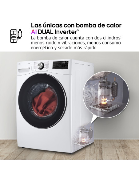 Secadora Lg RH18U8AVCW