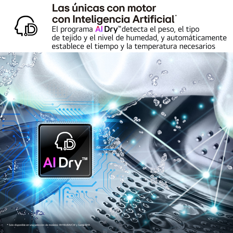 Secadora Lg RH18U8AVCW Secadora Lg RH18U8AVCW