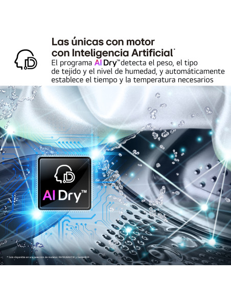 Secadora Lg RH18U8AVCW