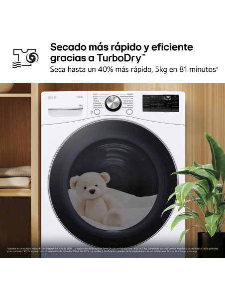 Secadora Lg RH18U8AVCW