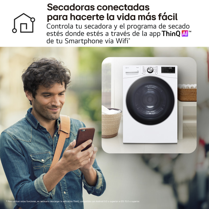 Secadora Lg RH18U8AVCW Secadora Lg RH18U8AVCW