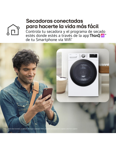 Secadora Lg RH18U8AVCW