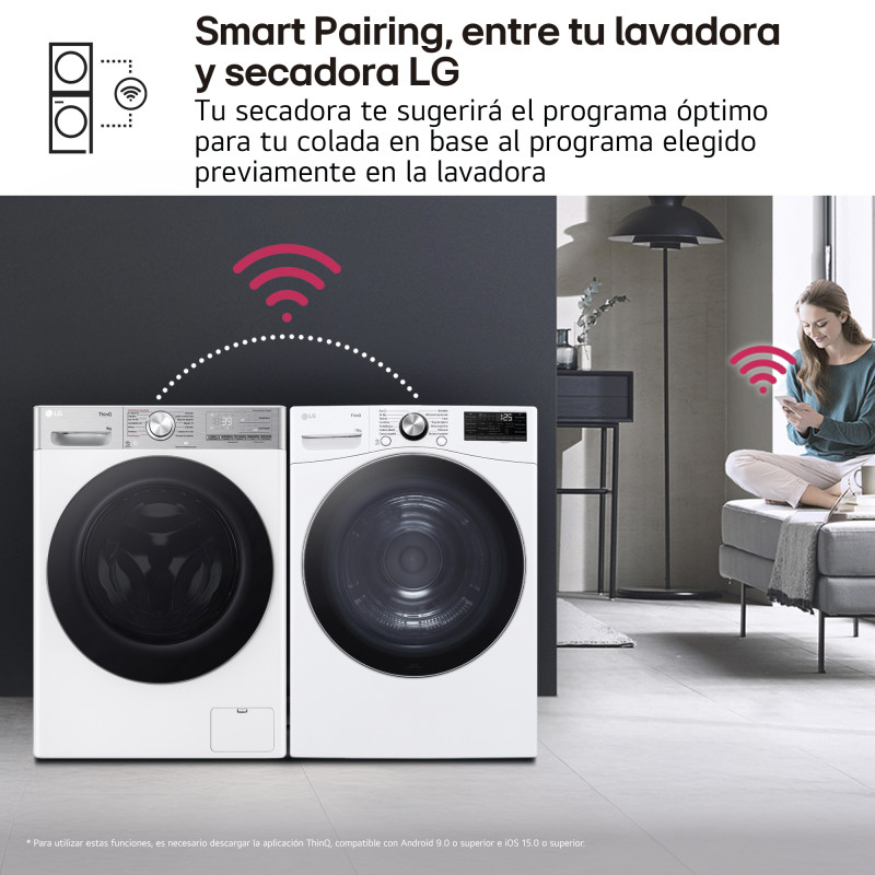 Secadora Lg RH18U8AVCW Secadora Lg RH18U8AVCW