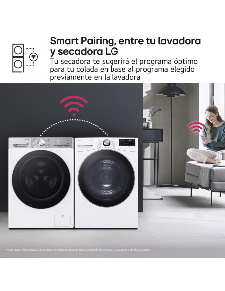 Secadora Lg RH18U8AVCW