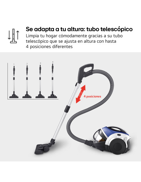 Aspirador sin bolsa Lg VK8506NHAC