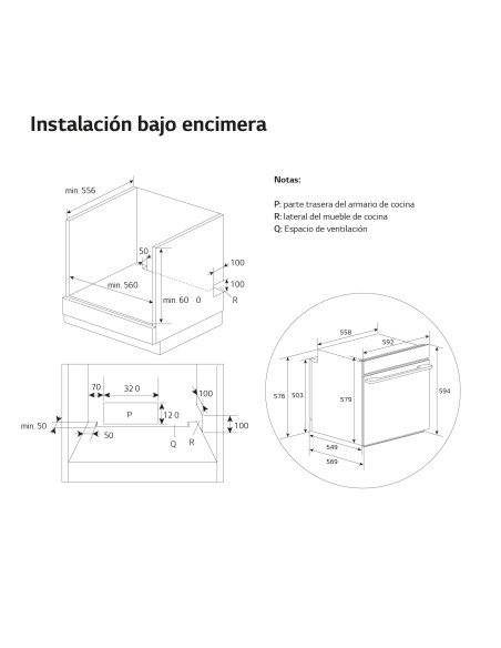 Horno MF pirolitico Lg WSED7613S