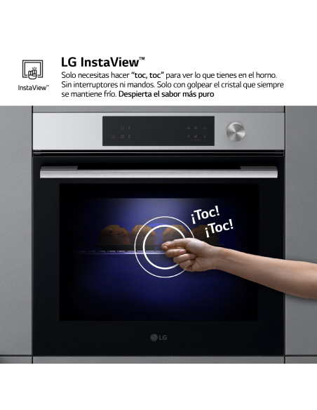 Horno MF pirolitico Lg WSED7613S