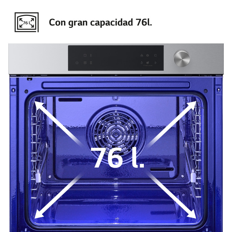 Horno MF pirolitico Lg WSED7613S Horno MF pirolitico Lg WSED7613S