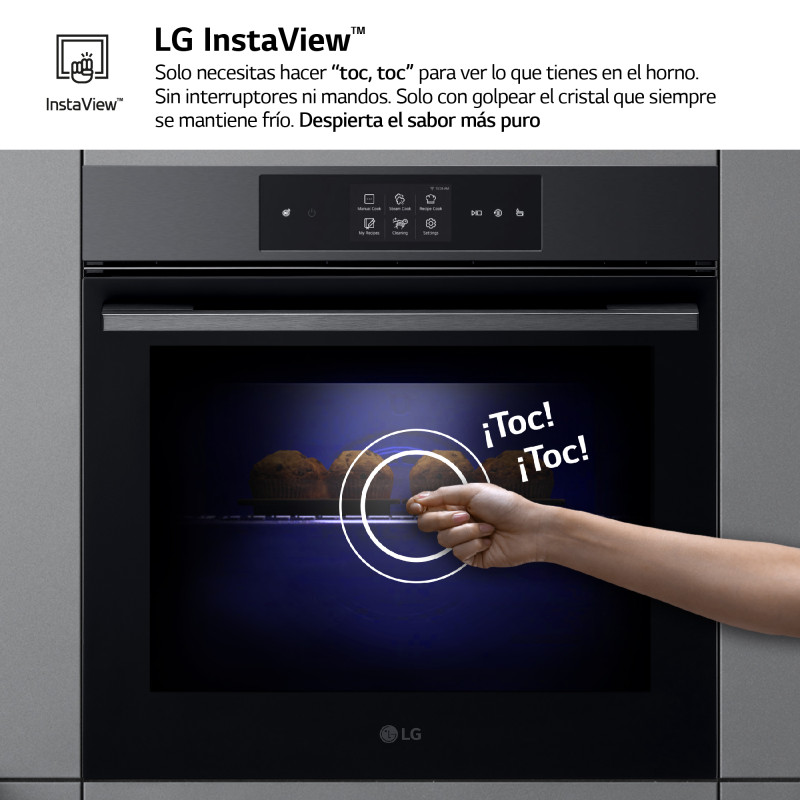 Horno MF pirolitico Lg WSED7665B Horno MF pirolitico Lg WSED7665B