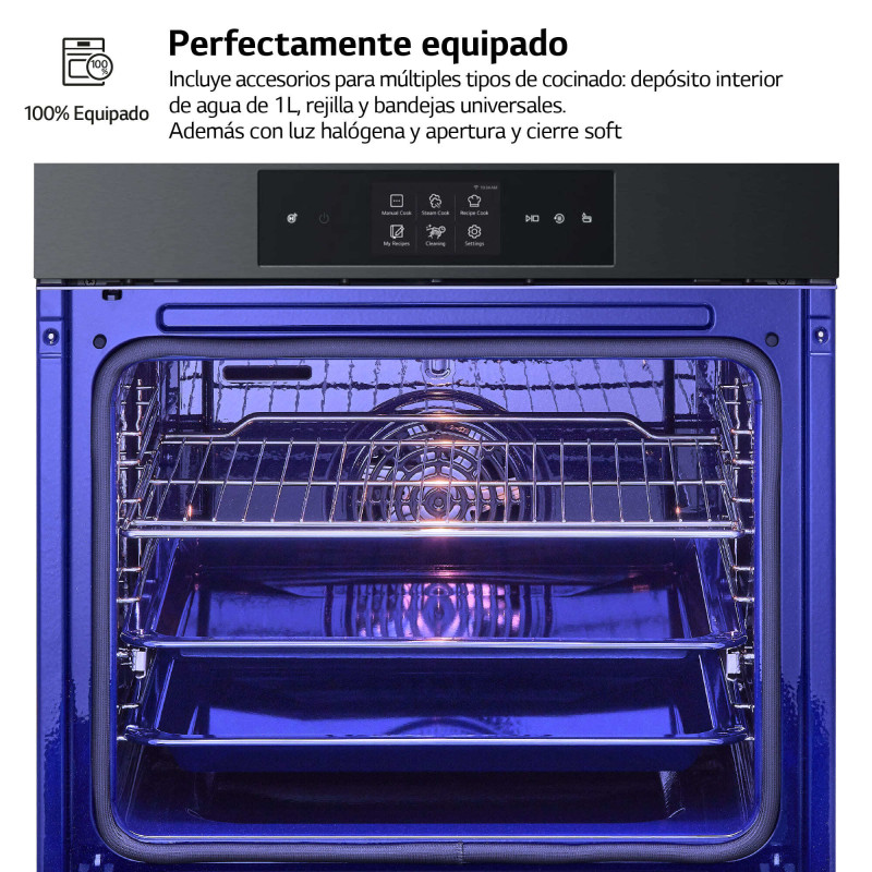Horno MF pirolitico Lg WSED7665B Horno MF pirolitico Lg WSED7665B