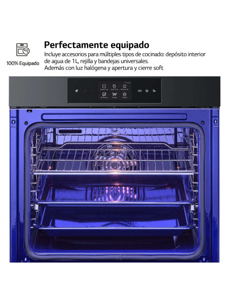 Horno MF pirolitico Lg WSED7665B