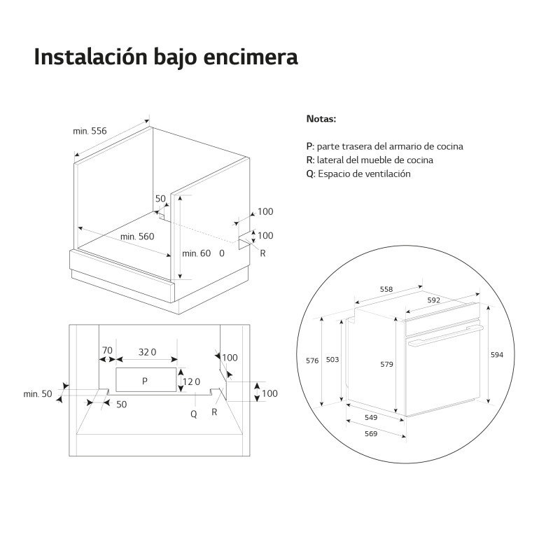 Horno MF Lg WSED7667M Horno MF Lg WSED7667M