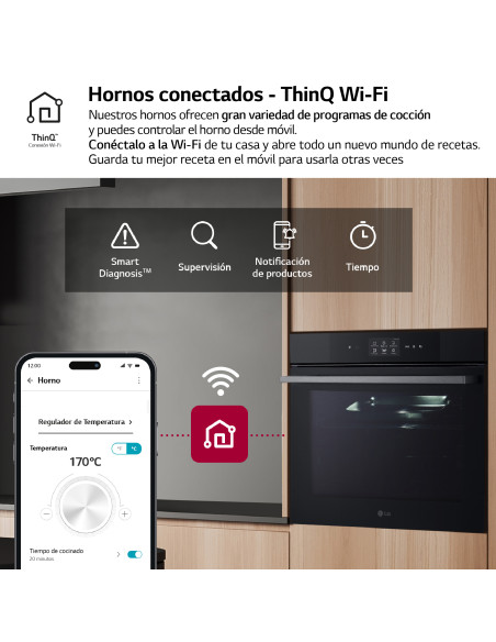Horno MF Lg WSED7667M