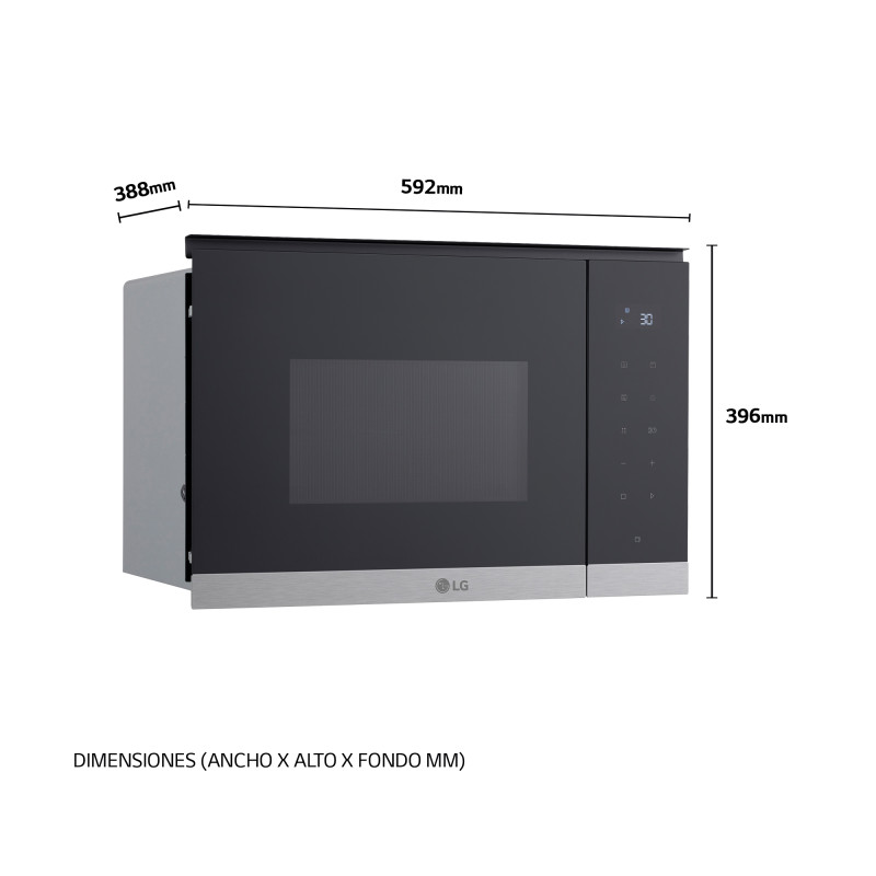 Microondas INT Lg MG7Z2593D Microondas INT Lg MG7Z2593D