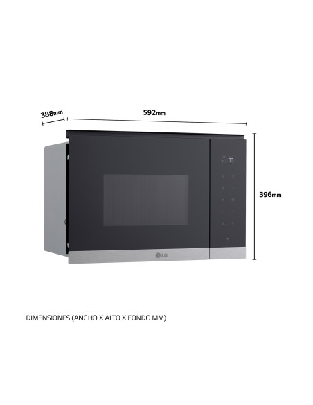 Microondas INT Lg MG7Z2593D