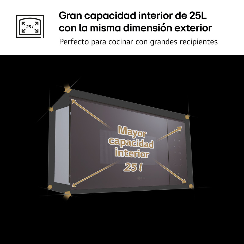 Microondas INT Lg MGBZ2593F Microondas INT Lg MGBZ2593F
