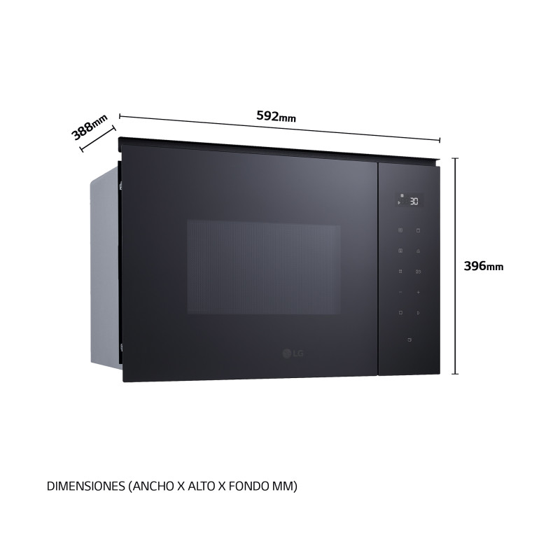 Microondas INT Lg MGBZ2593F Microondas INT Lg MGBZ2593F