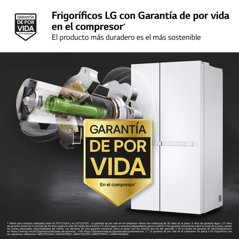Frigorifico side by side Lg GSBC40SWPE Frigorifico side by side Lg GSBC40SWPE