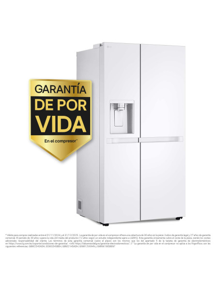 Frigorifico side by side Lg GSLC40SWPE