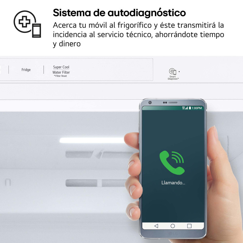 Frigorifico side by side Lg GSLC40SWPE
