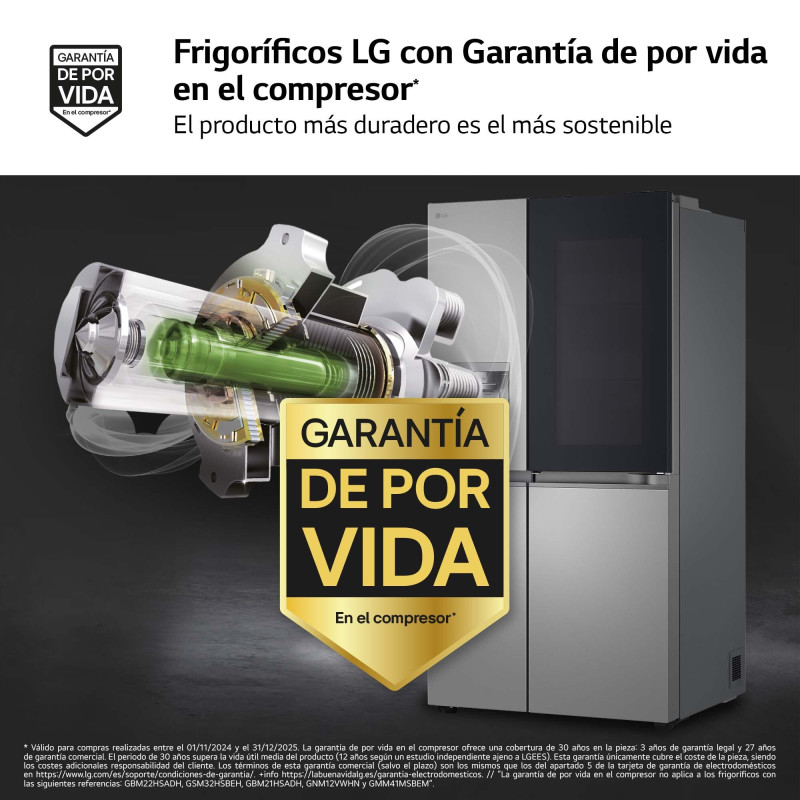 Frigorifico side by side Lg GSXE80PYBD