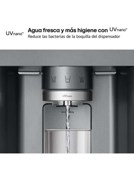 Frigorifico side by side Lg GSXE80PYBD
