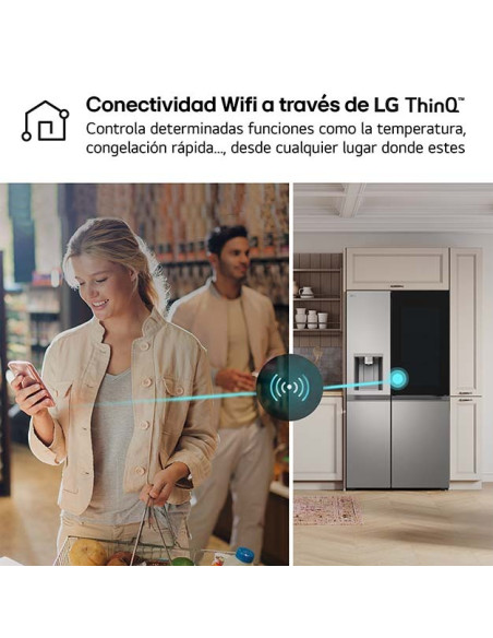 Frigorifico side by side Lg GSXE80PYBD