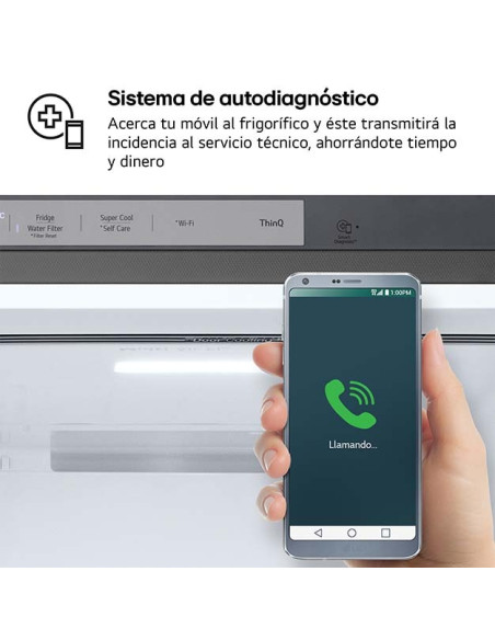 Frigorifico side by side Lg GSXE80PYBD