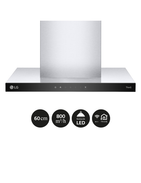 Campana decorativa Lg HCEZ2426S
