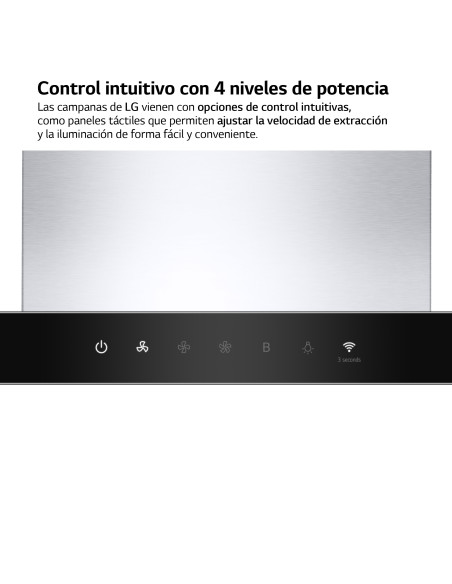 Campana decorativa Lg HCEZ2426S