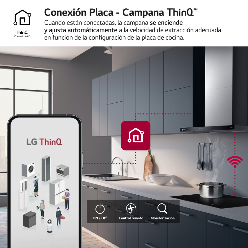 Campana decorativa Lg HCEZ2426S Campana decorativa Lg HCEZ2426S